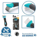 M-Pets Dematting Tool Grooming Rake for Pets 15.5x5.5cm