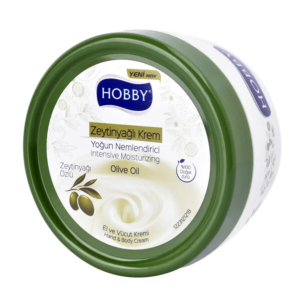 Hobby Olive Oil Face, Hand & Body Cream for Deep Moisture 250ml