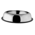 Oripet Oval Stainless Steel Pet Food Bowl 16 oz