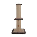 Lotus Pet Design Brown Single Cat Scratching Post 76cm