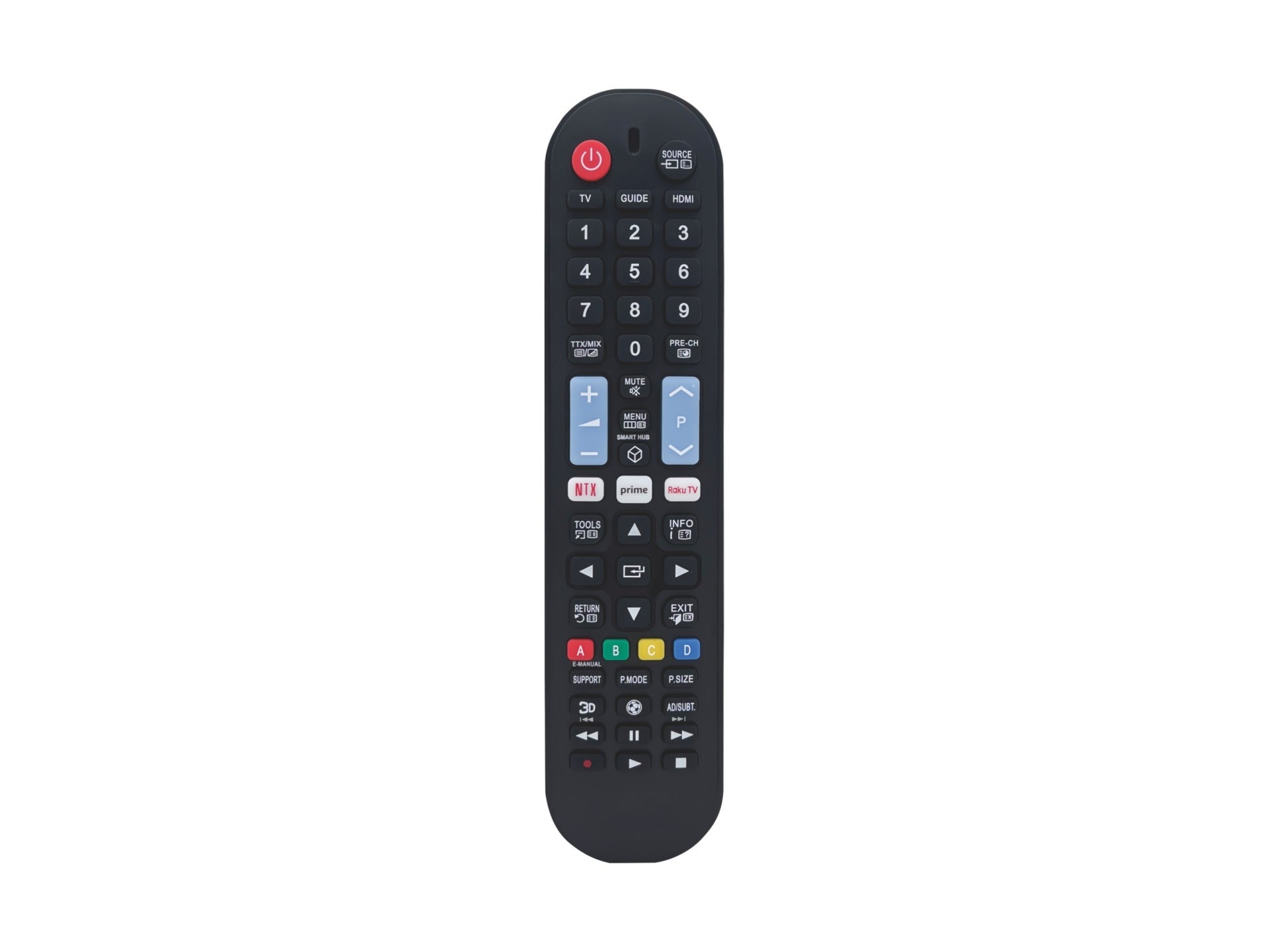 Techancy Controlo Remoto De Tv TU2413, Compatível Com Televisores Da Marca Samsung, Emparelhamento Automático Sem Configuração