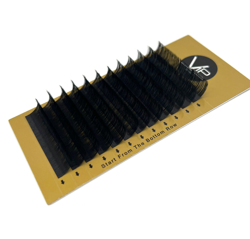 VIP Faux Mink Lash Extensions 0.05 mm D Curl | 12-Line Tray