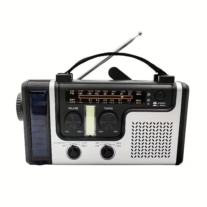 Solar Hand Crank Emergency Radio Charger
