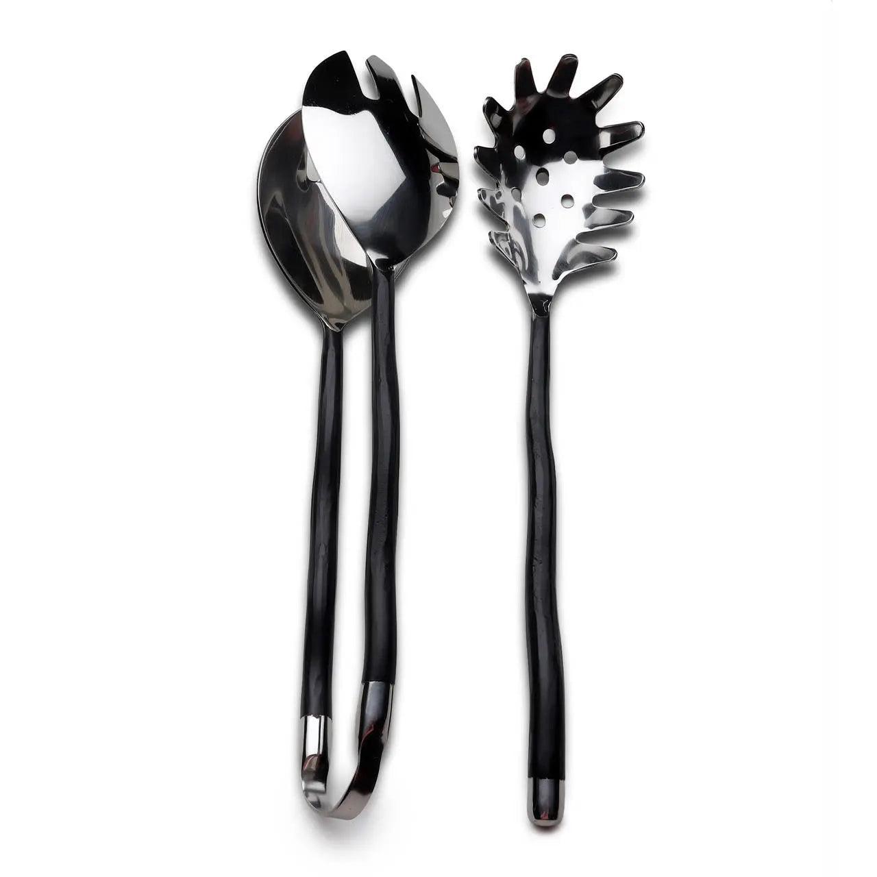 Tedpole Pasta Server & Spaghetti Tong Set