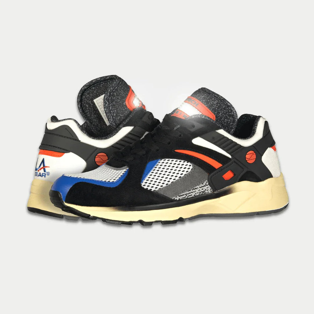 LA Gear Men's Catapult Light-Up Lowtop | Black x Orange