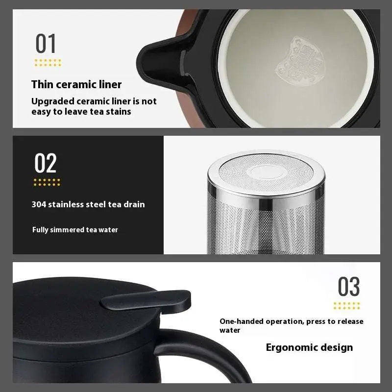 Large Capacity Tea Water Separation Carafe