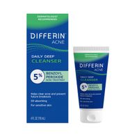 Differin Daily Deep Cleanser Benzoyl Peroxide 5% A...
️