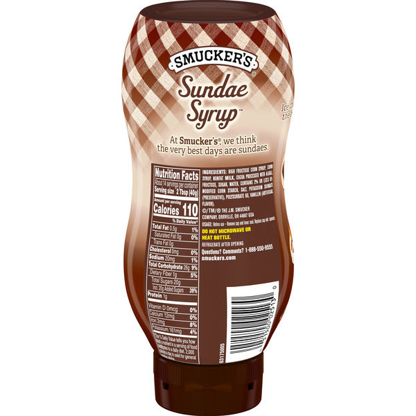 Smucker's Sundae Syrup Chocolate