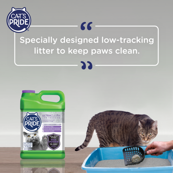 Cat's Pride Max Power UltraClean, Scented, Low Tracking Clumping Litter
