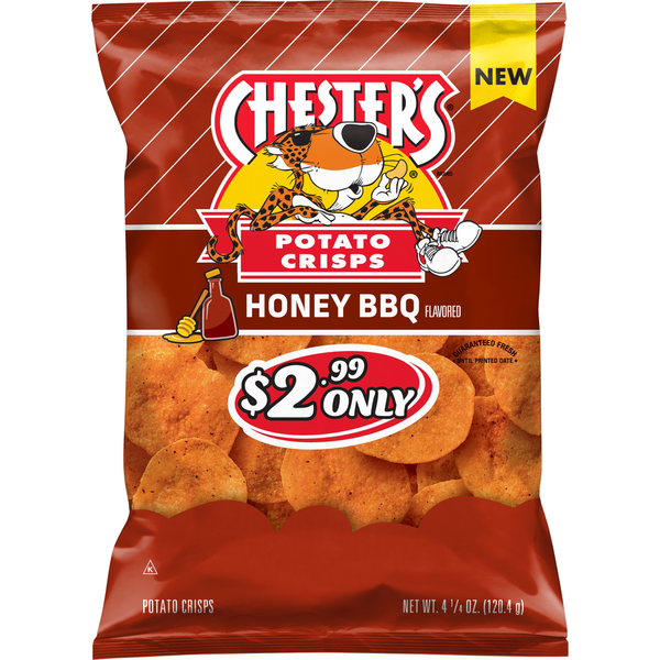 Chester's Potato Crisps Honey BBQ Flavored