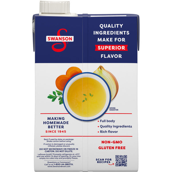 Swanson's Natural Goodness 33% Less Sodium Chicken Broth