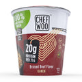 Chef Woo  Braised Beef Ramen Cup Noodle, 20g Protein