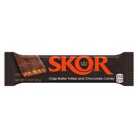 SKOR Crisp Butter Toffee and Chocolate Candy Bar, 1.4 oz