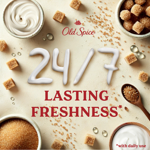 Old Spice Men's Body Wash for Men, Brown Sugar + Cocoa Butter