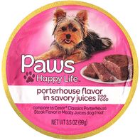 Paws Happy Life Porterhouse Flavor In Savory Juice...
️