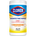 Clorox Disinfecting Wipes, Bleach Free Cleaning Wipes, Crisp Lemon