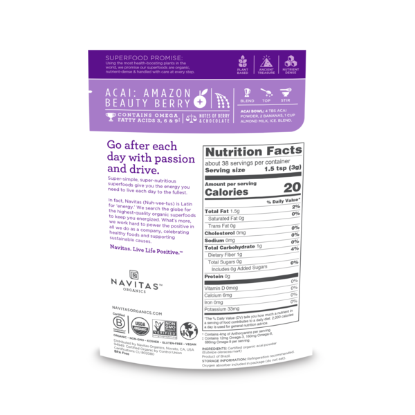 Navitas Organics Acai Powder