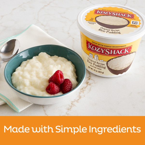 Kozy Shack Rice Pudding, Gluten Free Dessert