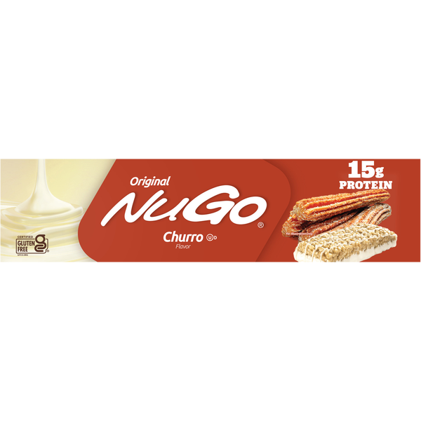 NuGo Churro Flavor Protein Bars