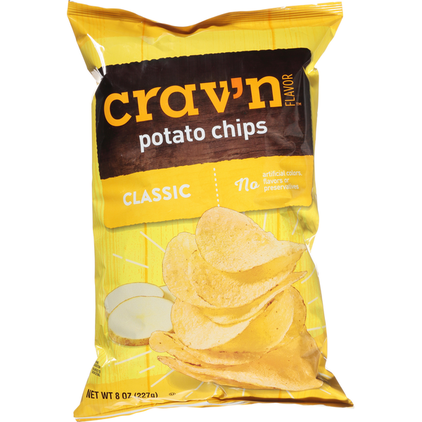 Crav'n Flavor Potato Chips, Classic