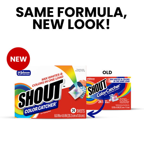 Shout® Color Catcher, Dye-Trapping Sheets