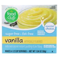 Food Club Vanilla Sugar Free Fat Free Reduced Calo...
️