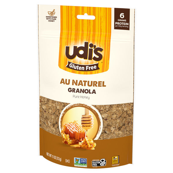 Udi's Gluten Free Au Naturel Granola Sweetened With Pure Honey