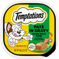 TEMPTATIONS Wet Cat Food, Seafood Medley Flavor Pate in Gravy