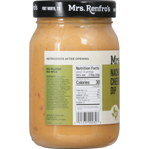 Mrs. Renfro's Dip, Nacho Cheese