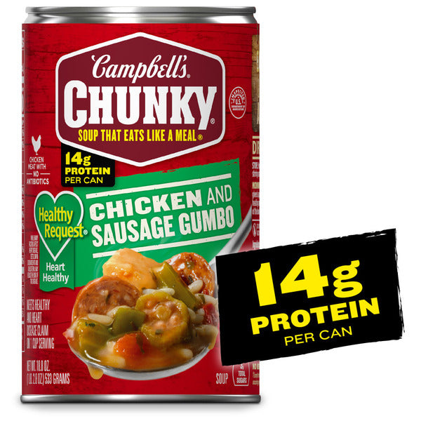 Campbell's Chicken and Sausage Gumbo Soup
