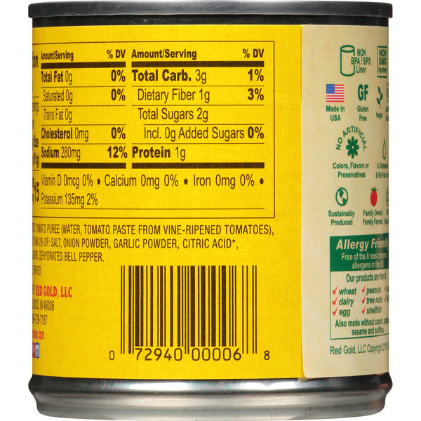 Red Gold Tomato Sauce