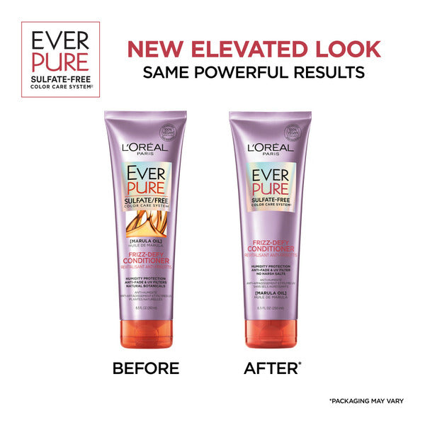 L'Oreal Frizz Defy Sulfate Free Conditioner With Marula Oil,
