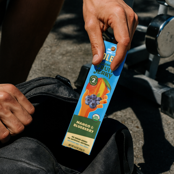 Solely: Fruit Jerky Mango & Blueberry, Organic, Single Strip