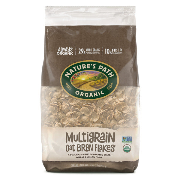 Nature's Path Multigrain Oat Bran Flakes Cereal
