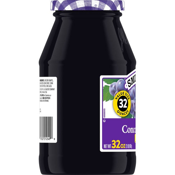 Smucker's Jam, Concord Grape, Value Size