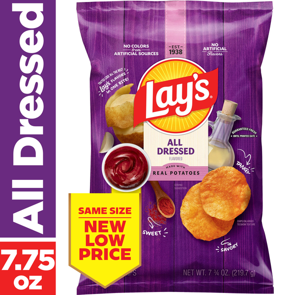 Lay's Potato Chips All Dressed Flavored