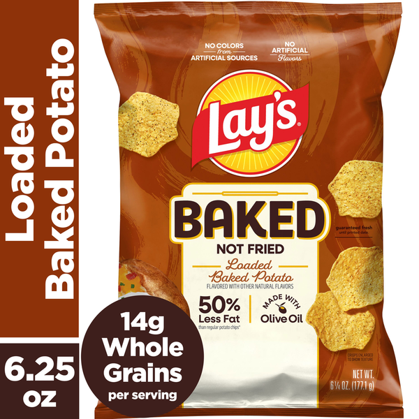 Lay's Baked Potato Crisps Loaded Chips