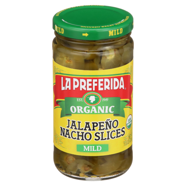 La Preferida Organic Jalapeño Nacho Slices, Mild