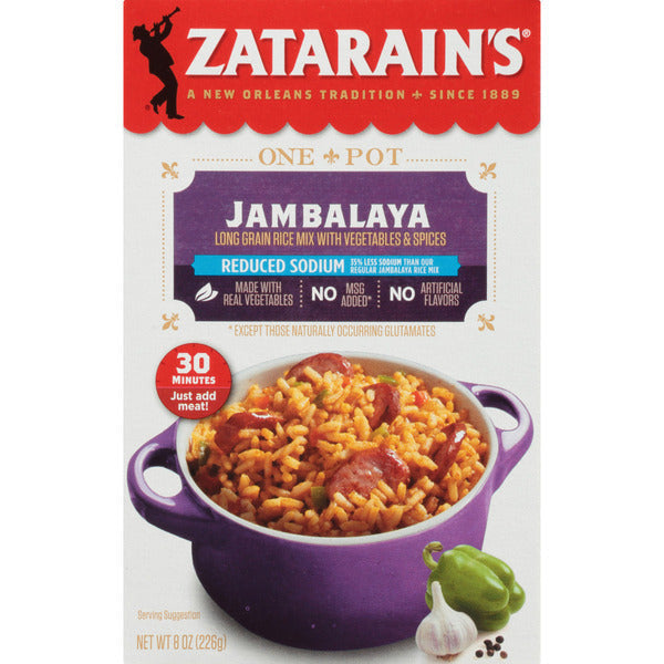 Zatarain's Reduced Sodium Jambalaya