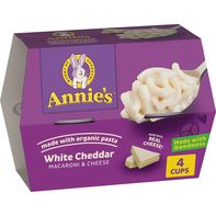 Annie's Organic White Cheddar Macaroni & Cheese Cu...
️