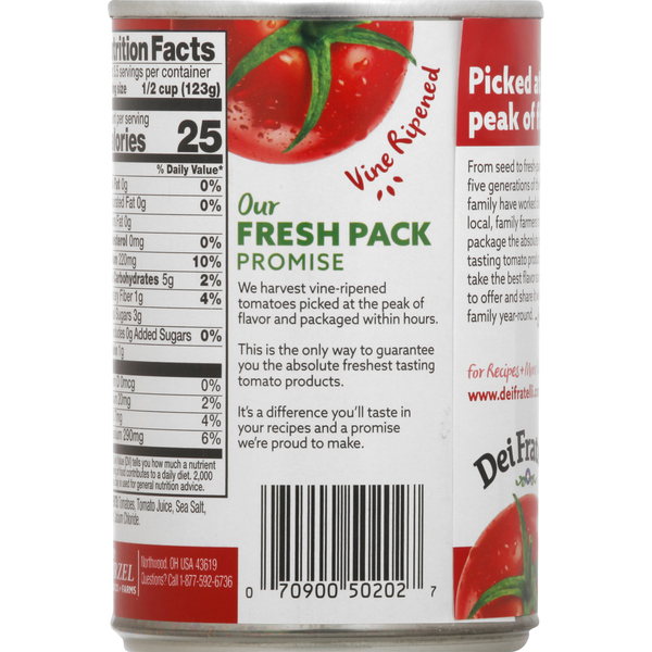 Dei Fratelli Tomatoes, Petite Diced