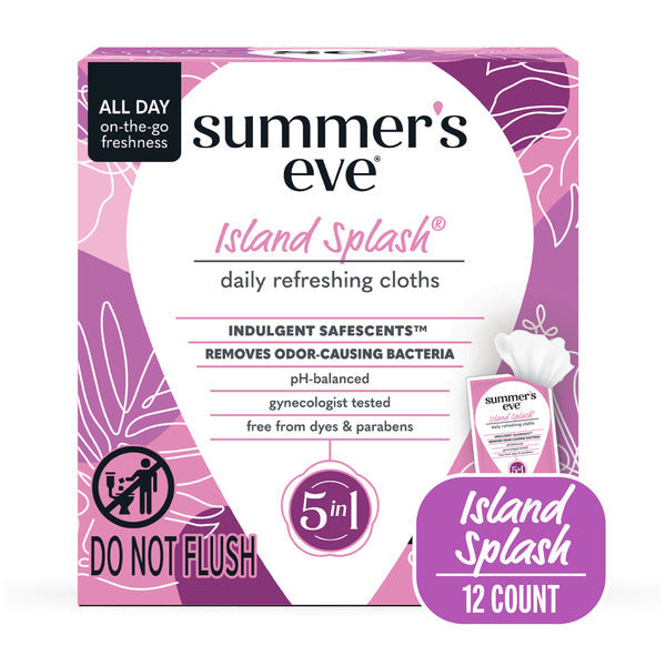 Summer's Eve Feminine Wipe  Island Splash