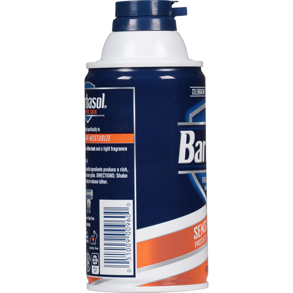 Barbasol Sensitive Skin Thick & Rich Shaving Cream