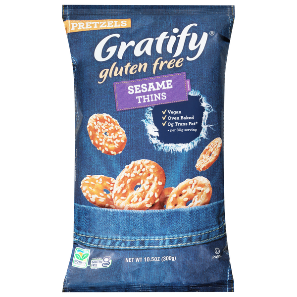 Gratify Sesame Thins