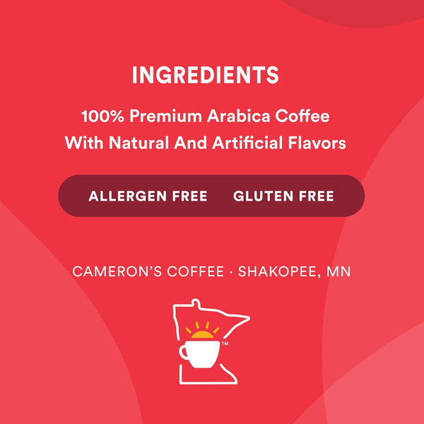 Cameron's Coffee Bag, Flavored, Toasted Southern Pecan Light Roast Ground Coffee