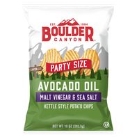 Boulder Canyon Potato Chips, Malt Vinegar & Sea Sa...
️