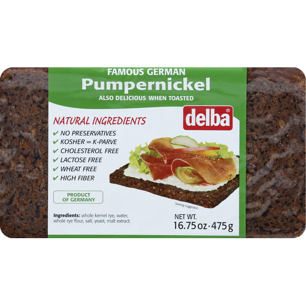 Delba Bread, Pumpernickel