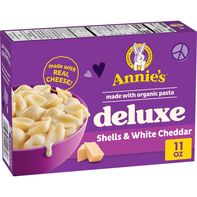 Annie's Deluxe Shells and White Cheddar️
