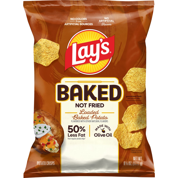 Lay's Baked Potato Crisps Loaded Chips