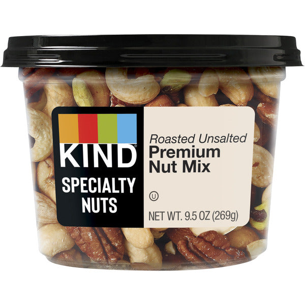 KIND Pre-packaged Bulk No Salt Premium Nut Mix